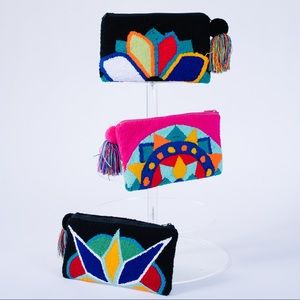 Handmade clutch.